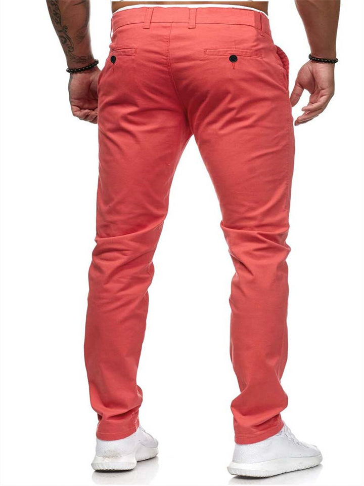 Men's Causal Fashion Slim Fit Straight Pants
