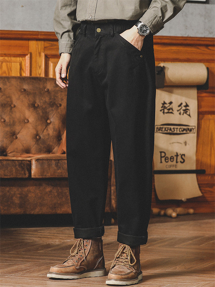 Men's Amerian Vintage Mid-Rise Gurkha Pants