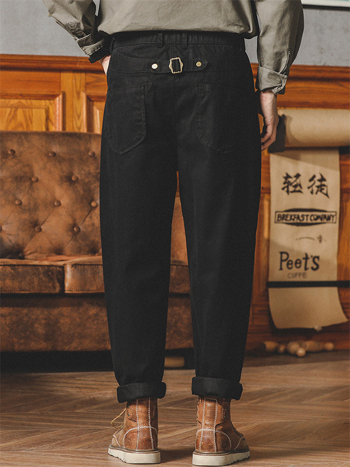 Men's Amerian Vintage Mid-Rise Gurkha Pants