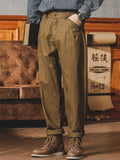 Men's Amerian Vintage Mid-Rise Gurkha Pants