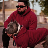 Medium Large Dogs Hoodie Pet Adult Matching Set