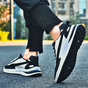 Male Comfy Durable Non-slip Contrast Color Sneakers