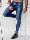 Men's Fashion Vintage Skinny Basic Jeans