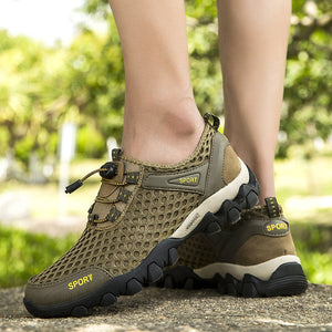 Outdoor Sporty Lightweight Breathable Mesh Shoes
