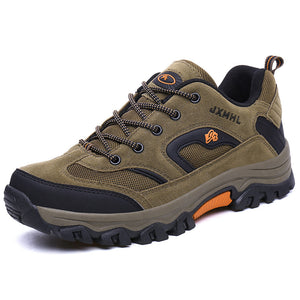 Durable Waterproof Mountaineering Men's Thick Sole Sneakers