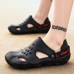 Summer Fashion Hollow Out Breathable Wearable Men's Sandals