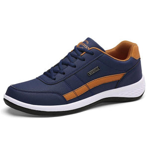 Casual Leather Patchwork Sporty Running Shoes Golf Shoes For Men