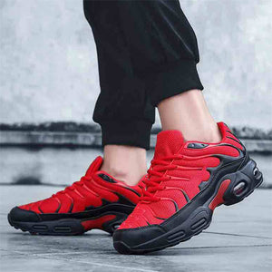 Trendy Male Skidproof  Air-cushioned Running Gym Sneakers