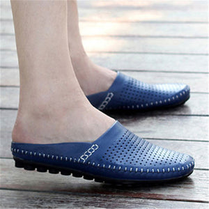 Mens Breathable Stitching Fashion Casual Loafers