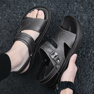 Men's Casual Cozy High Quality Dual-use Slippers Sandals