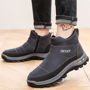 Men's Casual Comfy Round Toe Warm Winter Boots