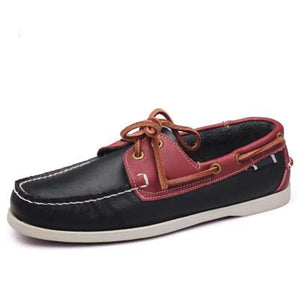 Men's Fashion Leather Boat Shoes