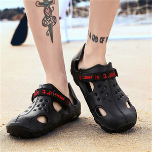 Summer Fashion Hollow Out Breathable Wearable Men's Sandals