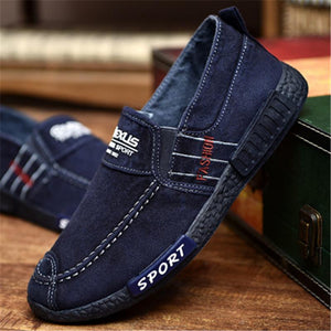Casual Breathable Canvas Stitching  Deck Shoes