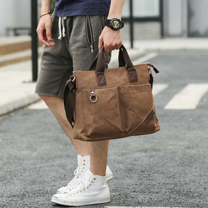 Retro Canvas Lightweight Crossbody Bags Handbag