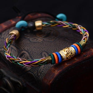 Boho Style Handmade Woven Bracelet