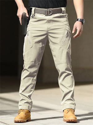 Men's Comfort Stretchy Multi-Pocket Outdoor Waterproof IX7 Tactical Pants