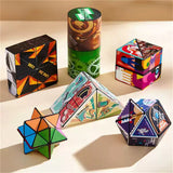 Rubik's Cube Children's Puzzle Decompression Toys Transferable Magic Cubes
