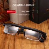 High Definition Adjustable Lens Focal Length Presbyopic Glasses