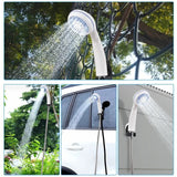 Portable Outdoor Camping USB Rechargeable Electric Shower