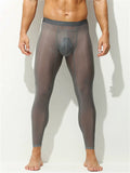 Men's Quick Dry See-Through Sheer Bodybuilding Leggings