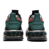 Men's Chinese Inspired Dragon Print Lace Up Sneakers