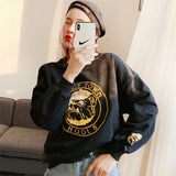 Small Dogs and Owner Spring Autumn Embroidered Sweatshirt