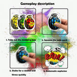 Funny Prank Toy Self-inflating Grenade Bags Bomb Bags