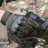 Hard-wearing Touch Screen Protective Gear Tactical Gloves