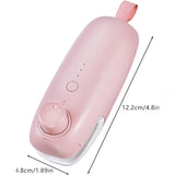 USB Charging Household Kitchen Tool Snacks Food Bag Hand Press Sealer
