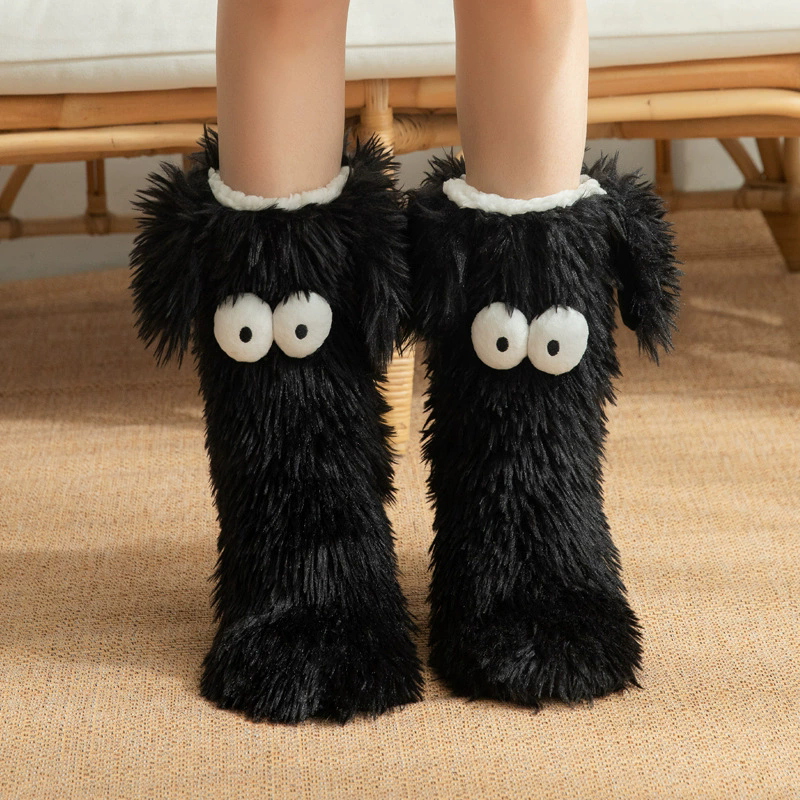 Women's Cozy Plush Slipper Socks