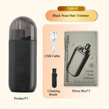 Rechargeable Care Cleaning Tool Nose Hair Trimmer