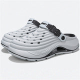 Men's Summer Sport Platform Clogs Breathable Lightweight Sandals