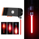 Mountain Bike Tail Light Safety Indicator with USB Rechargeable