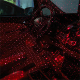 USB Car Romantic Star Light Projector