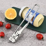 Kitchen Stainless Steel Can Opener - Adjustable Jar Opener