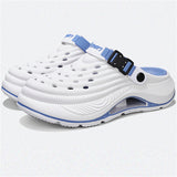 Men's Summer Sport Platform Clogs Breathable Lightweight Sandals
