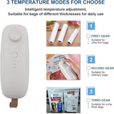 USB Charging Household Kitchen Tool Snacks Food Bag Hand Press Sealer