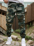 Men's Casual Camouflage Cargo Jogger Pants
