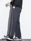 Men's Soft Comfy Vintage Washed Straight Leg Casual Pants