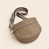 Faux Leather Crossbody Sling Bag