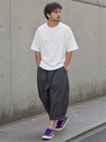 Men's Japanese Style Elastic Waist Baggy Balloon Pants