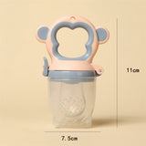 Newborn Baby Food Fruit Nipple Pacifier Feeder