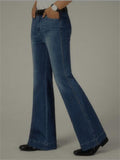 Men's Stylish Comfortable Solid Color Wide Leg Jeans