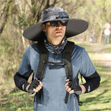 Strong Wind Solar Fan USB Rechargeable Sun Hat