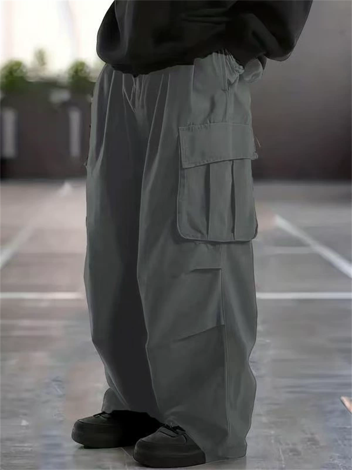 Men's Urban Essentials Oversized Baggy Cargo Pants