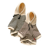 Spring Modish Striped Hoodie for Small Dogs & Owners