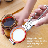 Kitchen Stainless Steel Can Opener - Adjustable Jar Opener