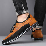 Men's Urban Edge PU Leather Flat Shoes