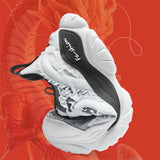 Vintage 3D Dragon Cloud Fluorescent Sneakers for Men